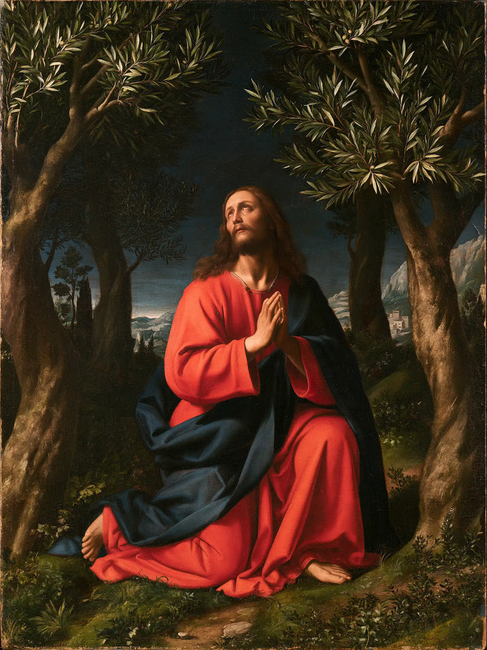 Jesus in Gethsemane - Florentine Renaissance · Portrait n° 9