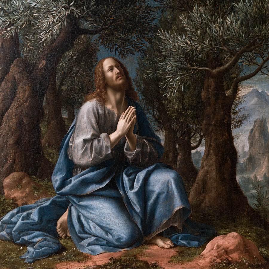 Jesus in Gethsemane - Florentine Renaissance · Square n° 3