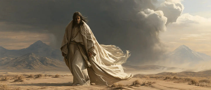 Jesus in the Desert — The Walk at the Threshold of the Tempest