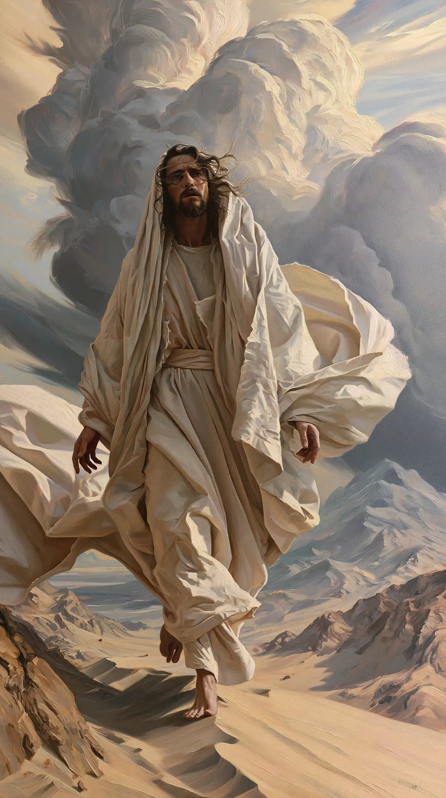Jesus in the Desert - The Inner Struggle · Portrait n° 17