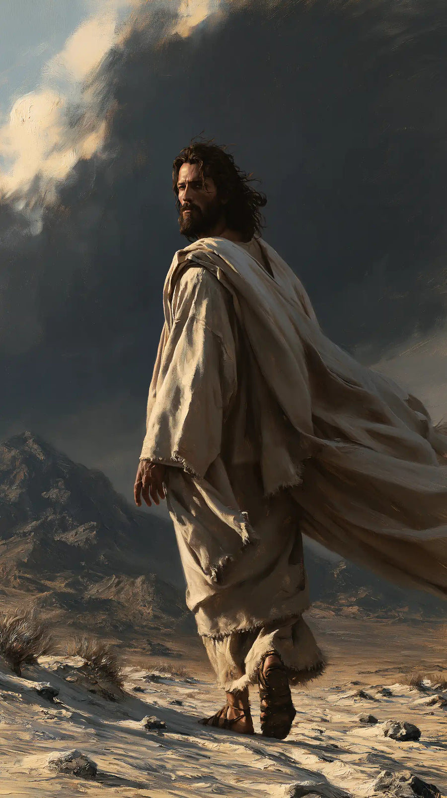 Jesus in the Desert - The Inner Struggle · Portrait n° 21