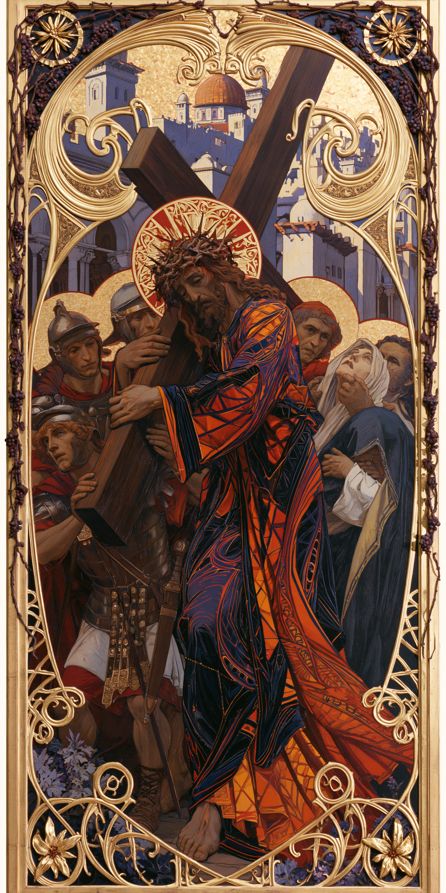 The Stations of the Cross - Sacred Art Nouveau · Portrait n° 1