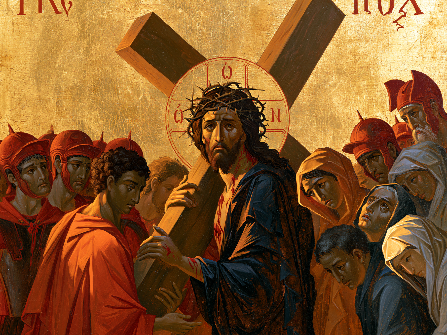 The Stations of the Cross - Contemporary Byzantine · Landscape n° 4