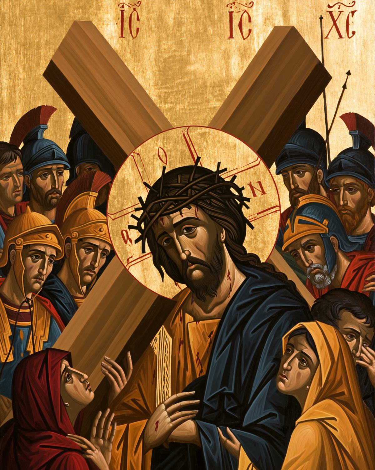 The Stations of the Cross - Contemporary Byzantine · Portrait n° 3