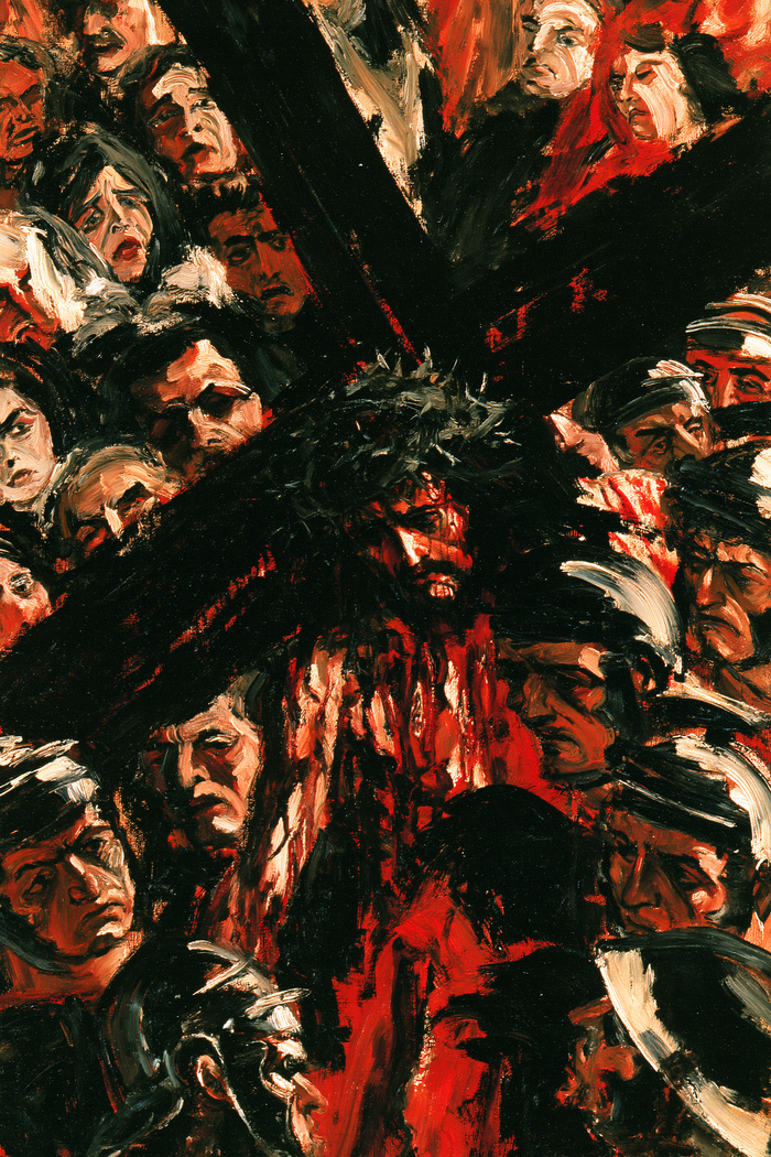 Haç İstasyonları - Ekspresyonist · Portre n° 9