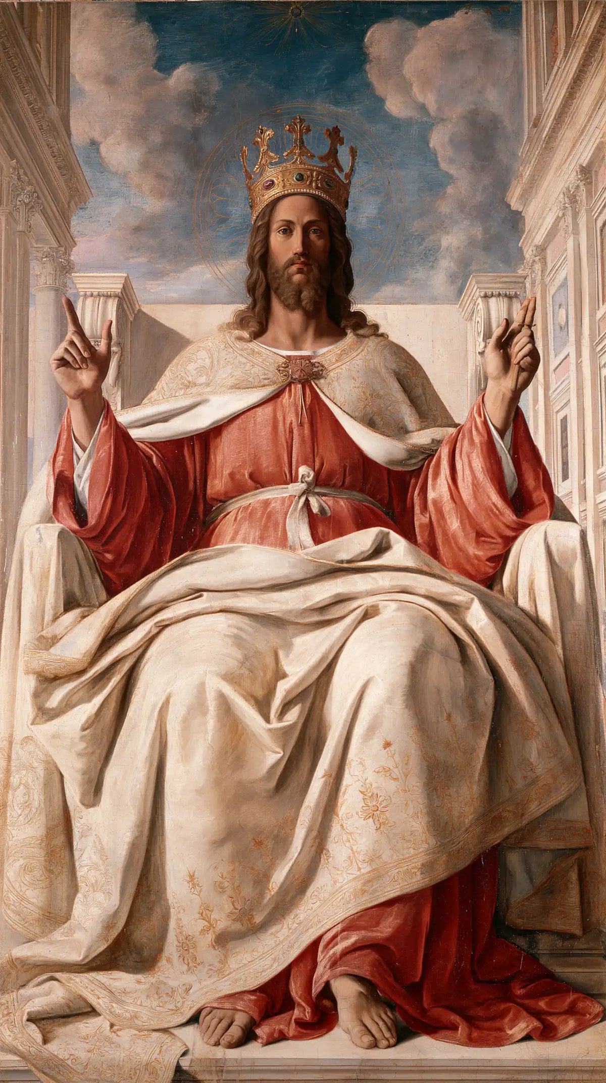 Jesus the King - Florentine Renaissance · Portrait n° 6