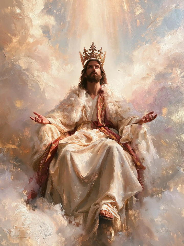 Jesus the King - Impressionist · Portrait n° 11
