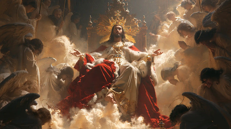 Jesus the King - Jesus the King with Angels · Landscape n° 12