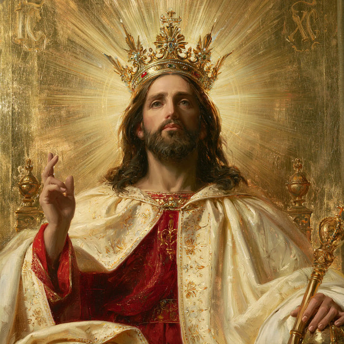 Jesus the King - Sacred Gold · Square n° 7