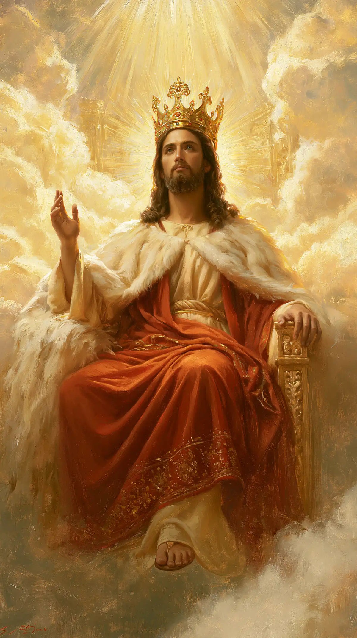 Jesus the King - Sacred Royal Majesty · Portrait n° 2