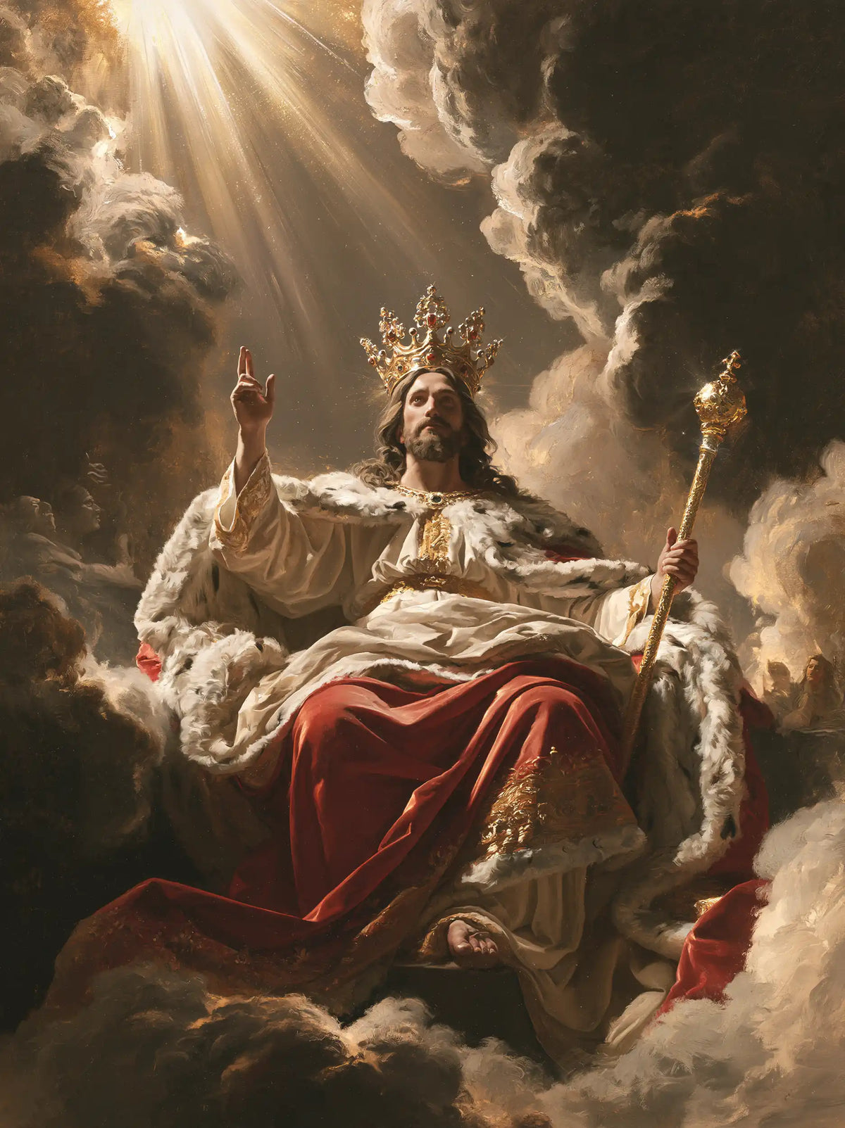 Jesus the King - Theatrical Baroque · Portrait n° 9
