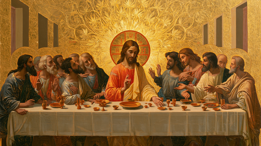 The Last Supper - Sacred Golden n° 7
