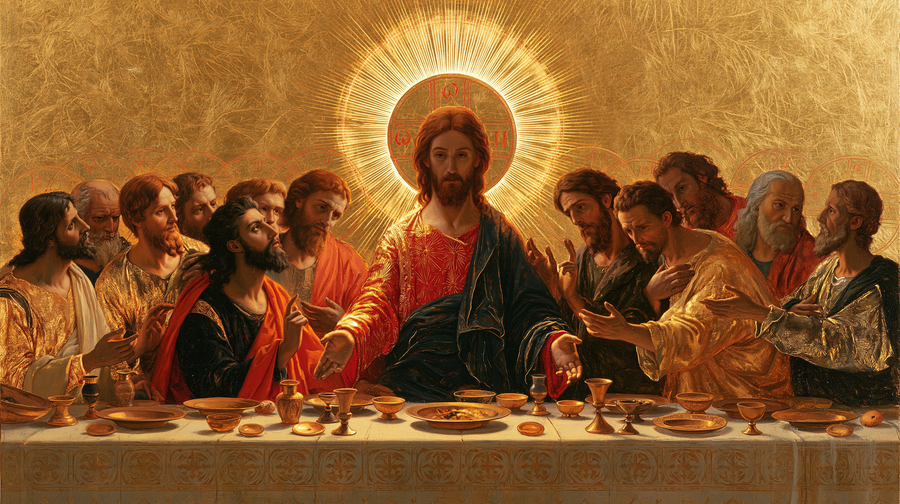 The Last Supper - Sacred Golden n° 10