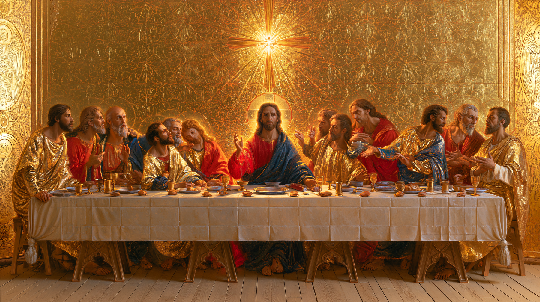 The Last Supper - Sacred Golden n° 14