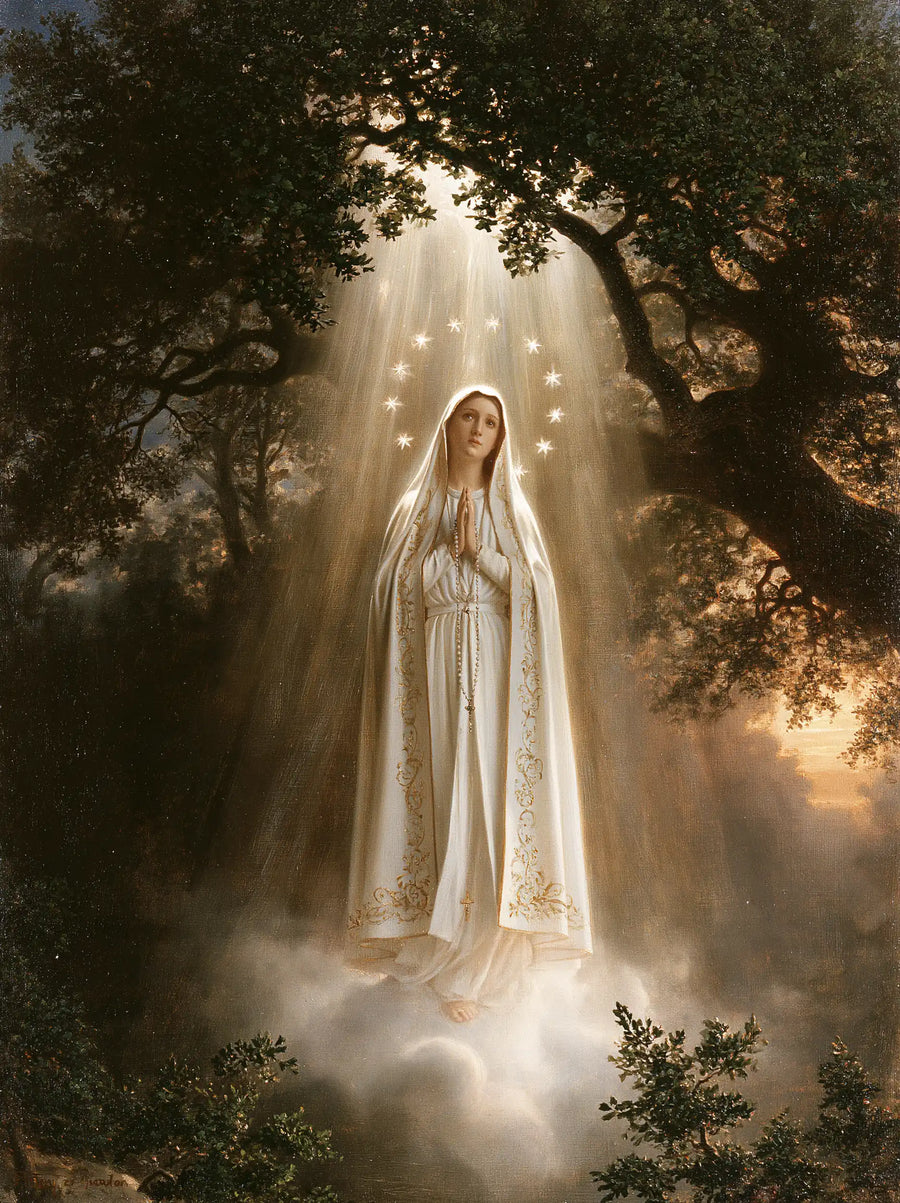 Our Lady of Fatima – Symbolist · Portrait no. 12