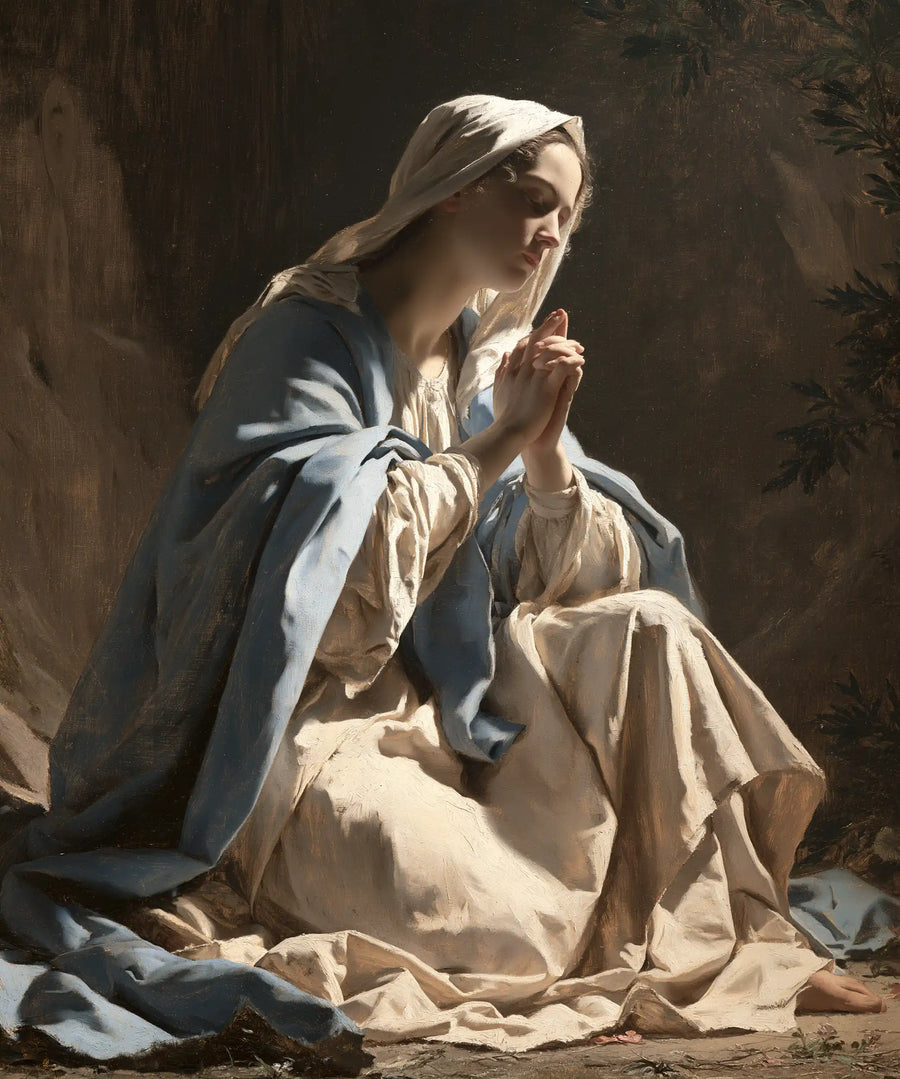 Virgin Mary in Prayer - Florentine Renaissance · Portrait n° 42