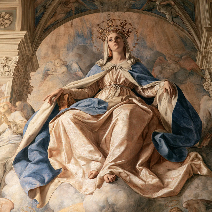 Mary Queen of Heaven - Florentine Renaissance · Square n° 4