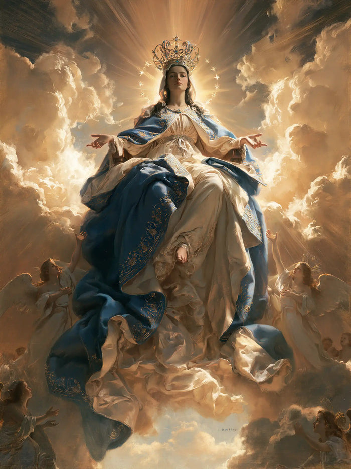 Mary, Queen of Heaven — The Light Foot in Rising Glory