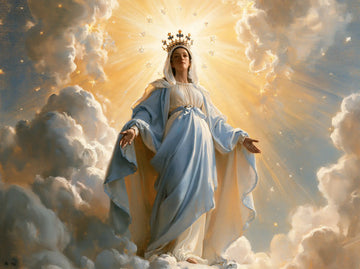 Mary Queen of Heaven - Mary before Heavenly Light · Landscape n° 9