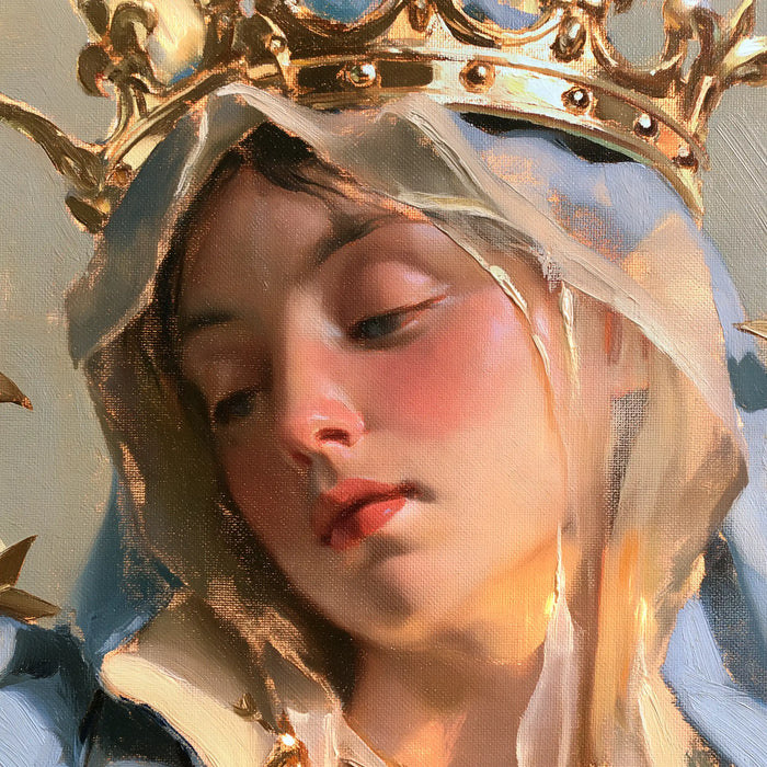 Mary, Queen of Heaven — The Rosy Cheek in Royal Transparency