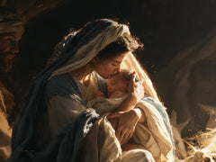 The Nativity — The Hand That Shelters the Little Face