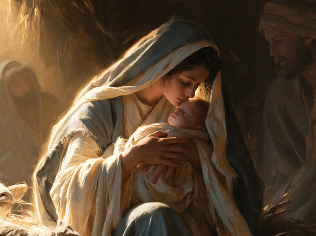 The Nativity — Sleep Held Close to the Light
