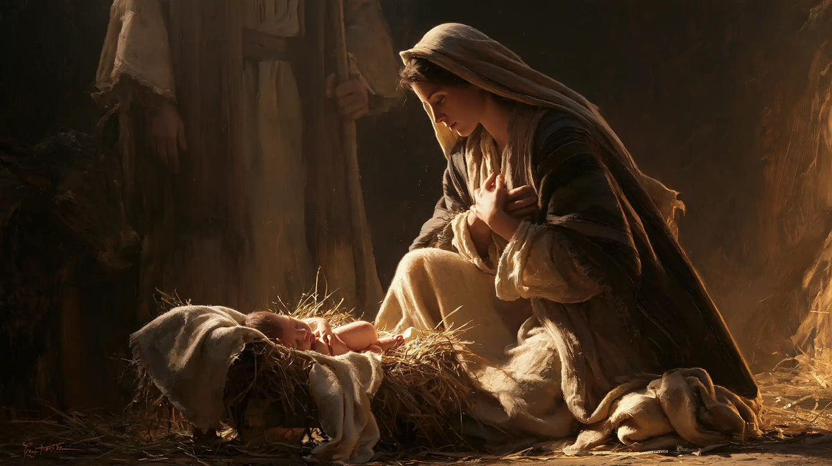 The Nativity — The Little Repose Before the Tall Shadows