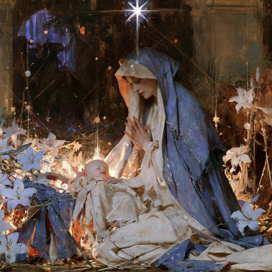 The Nativity - Symbolist · Square n° 4