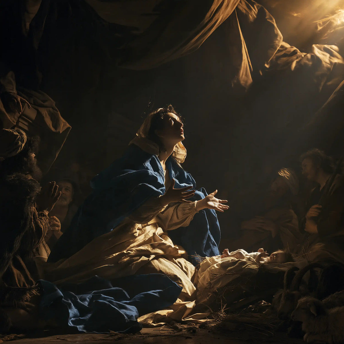 The Nativity — The Ray in the Vastness of Shadow