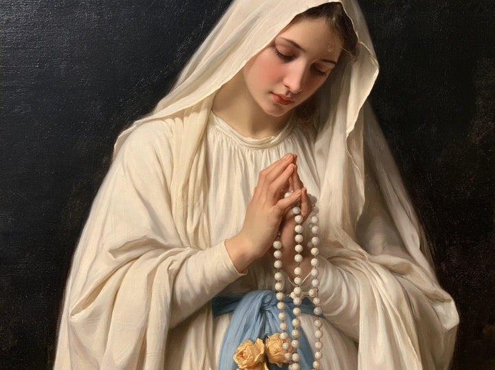 Our Lady of Lourdes – Prayer in the Darkened Chapel