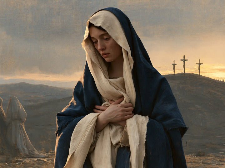 Our Lady of Sorrows - Mary before the Deserted Golgotha · Landscape n° 3