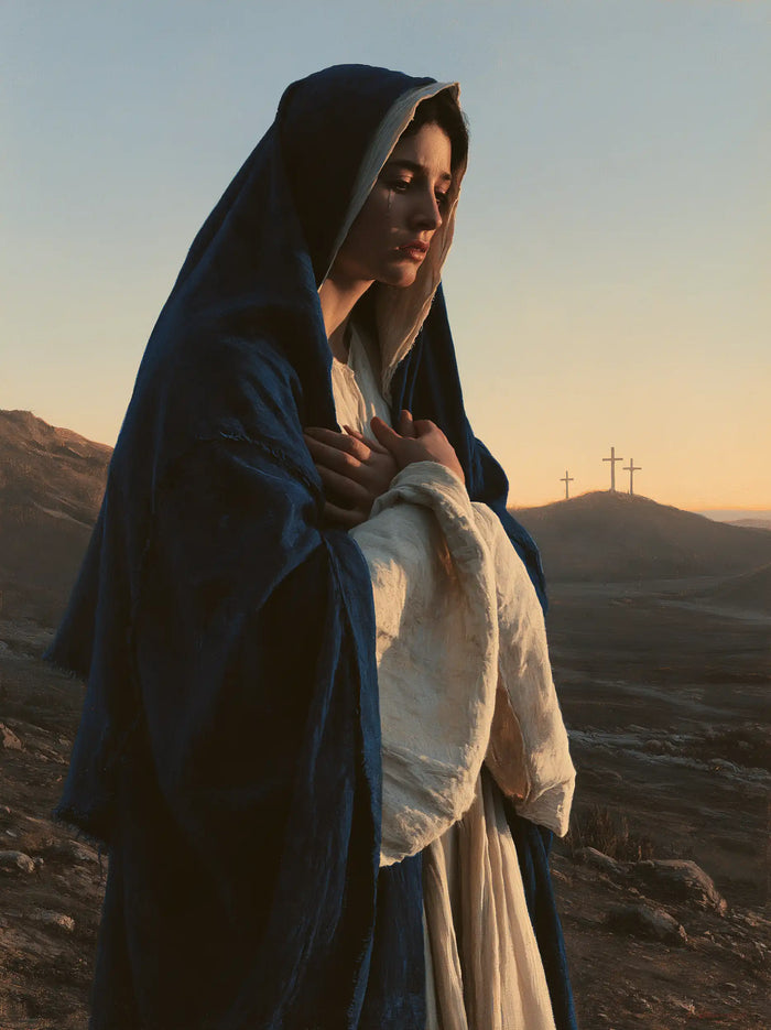 Our Lady of Sorrows - Mary before the Deserted Golgotha · Portrait n° 5