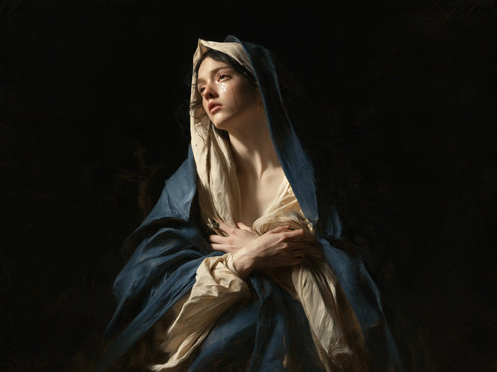 Our Lady of Sorrows — The Gaze within the Nocturnal Frame