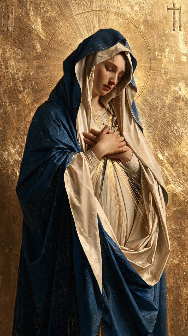 Our Lady of Sorrows — The Long Vigil in the Golden Mantle