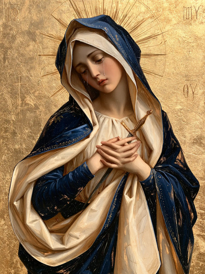 Our Lady of Sorrows — The Tenderness of the Great Ivory Drapery