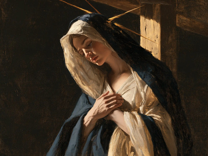 Our Lady of Sorrows — Tenderness beneath the Golden Thorns