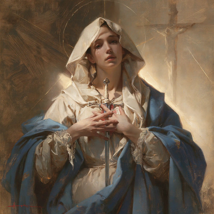 Our Lady of Sorrows - The Sword of Simeon · Square n° 7