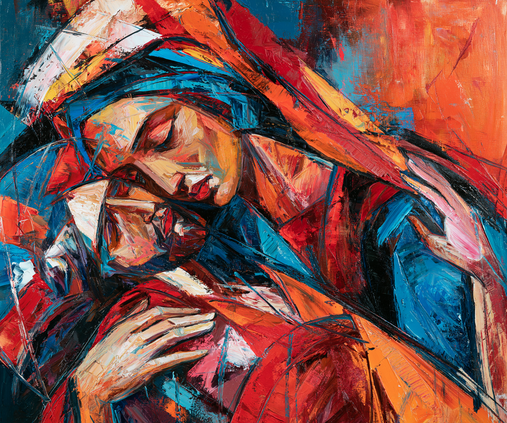 La Pietà - Ekspresyonist · Manzara n° 2 - Hıristiyan sanatı