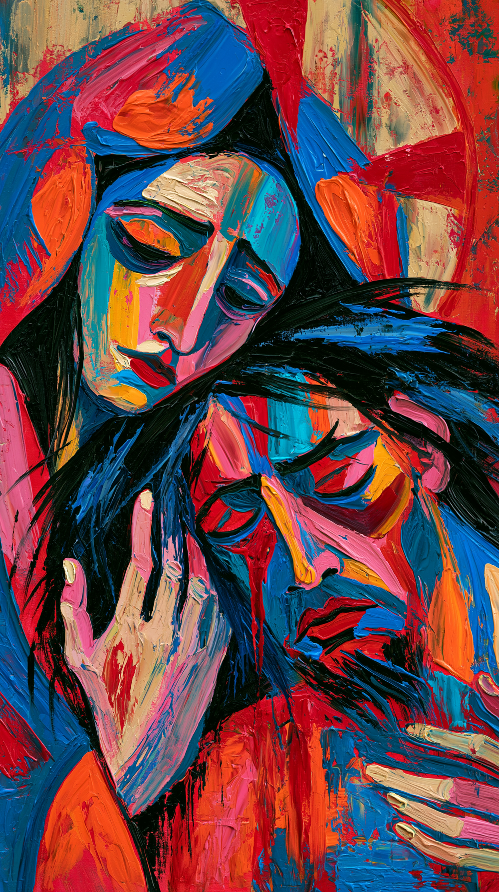 La Pietà - Ekspresyonist · Portre n° 6 - Hıristiyan sanatı