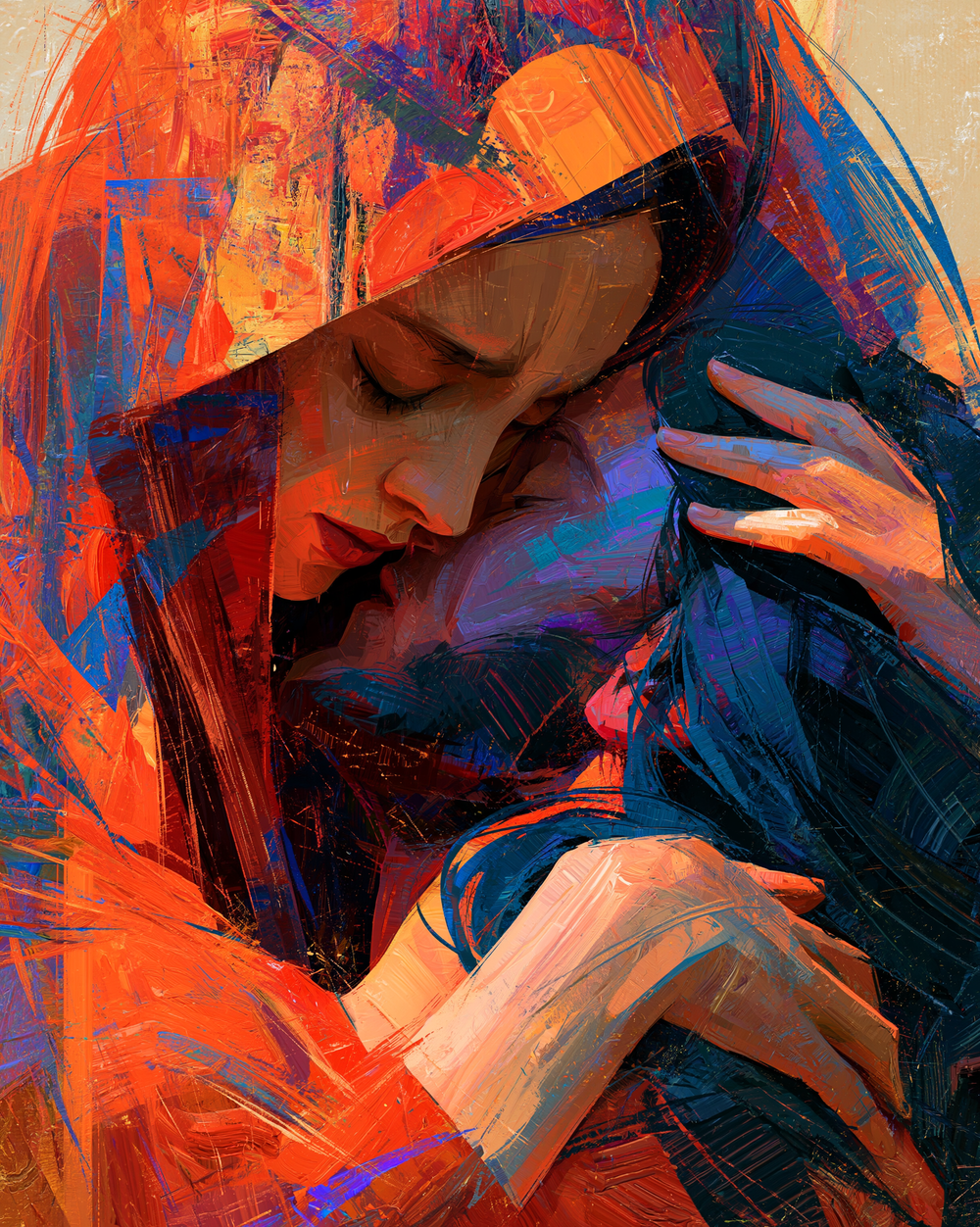 La Pietà - Ekspresyonist · Portre n° 10 - Hıristiyan sanatı