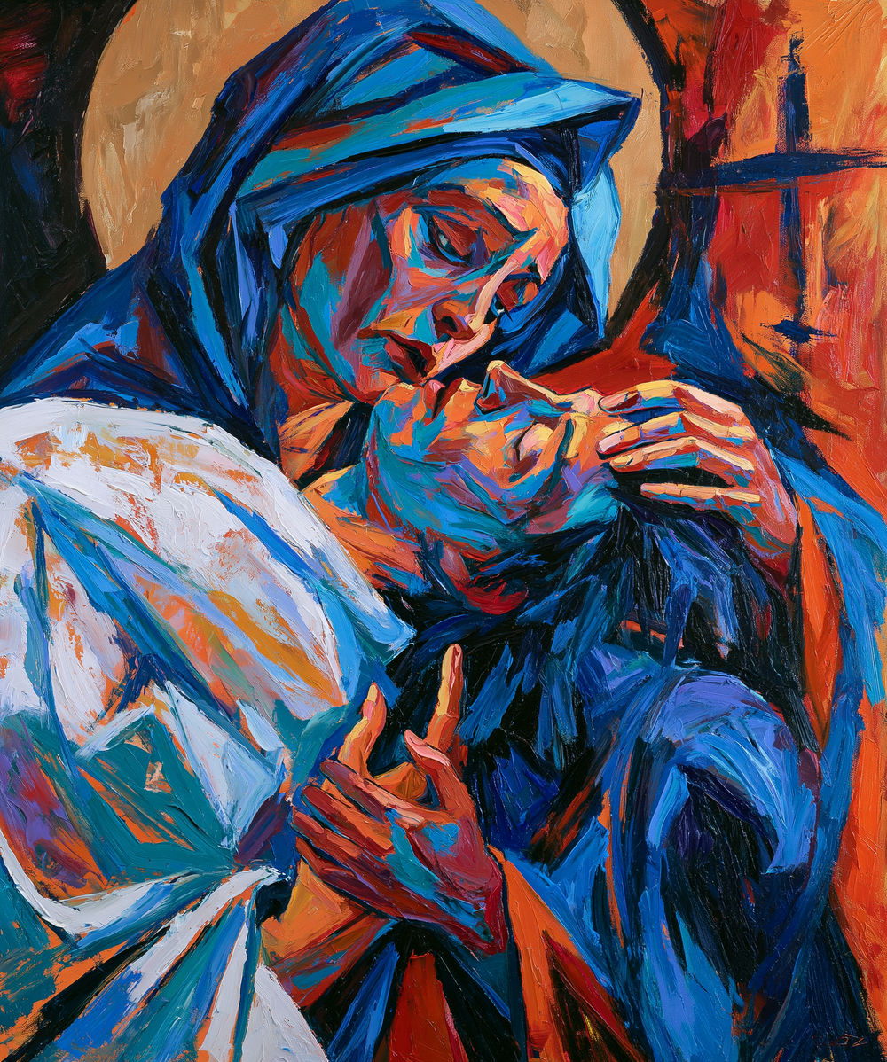 La Pietà - Ekspresyonist · Portre n° 12 - Hıristiyan sanatı
