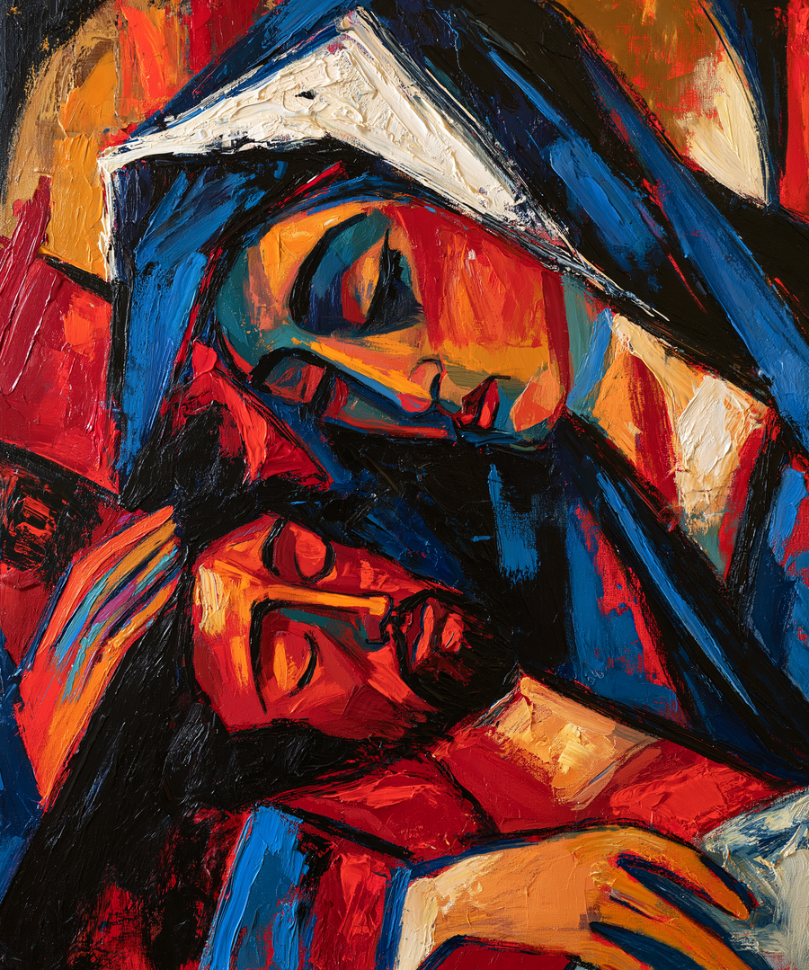 La Pietà - Expressionist · Portrait n° 14