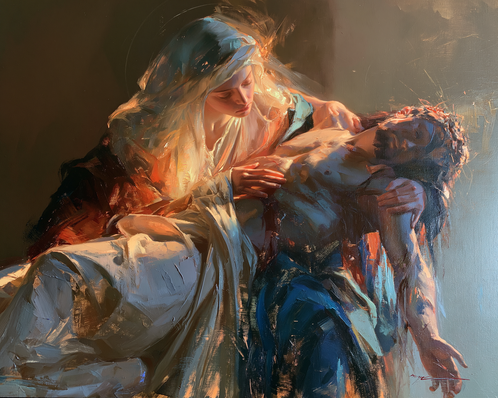 La Pietà - Empresyonist · Manzara n° 5 - Hıristiyan sanatı
