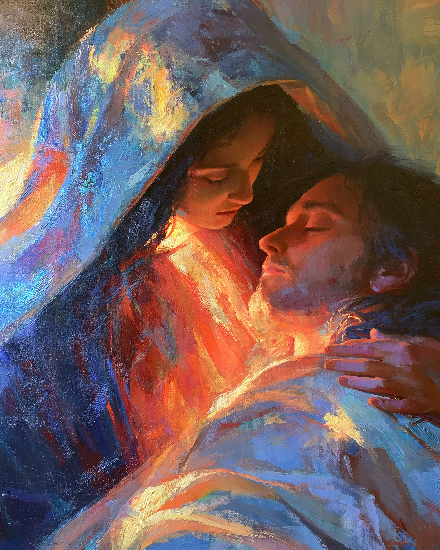 La Pietà - Impressionist · Portrait n° 15 — aperçu de la finition sélectionnée