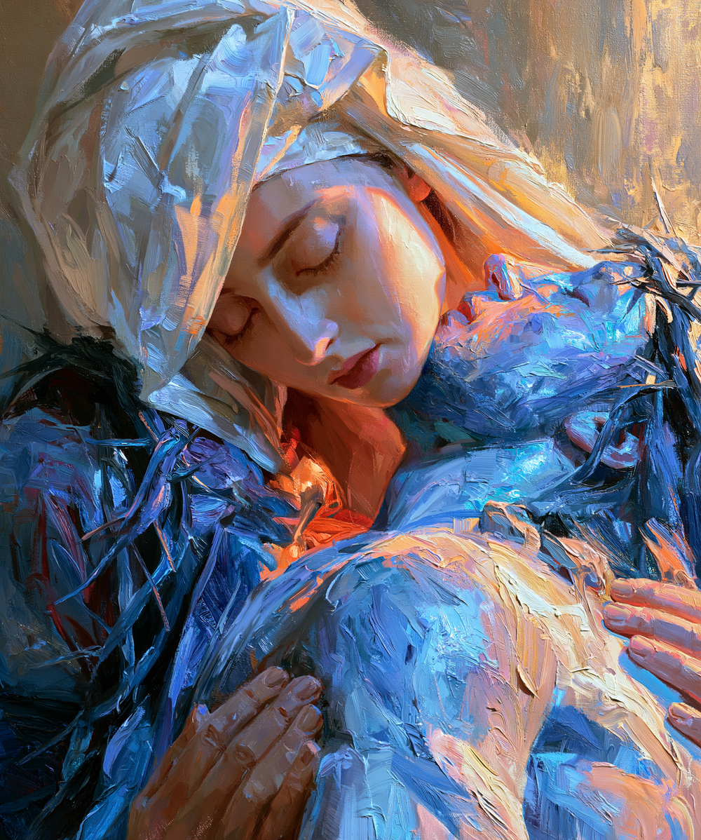 La Pietà - Empresyonist · Portre n° 18 - Hıristiyan sanatı