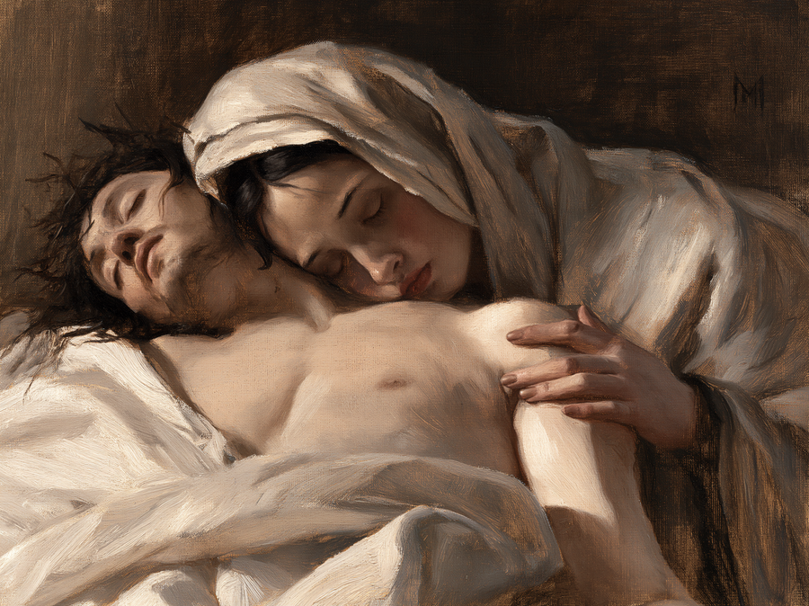 La Pietà - Psychological close-up view · Landscape n° 3