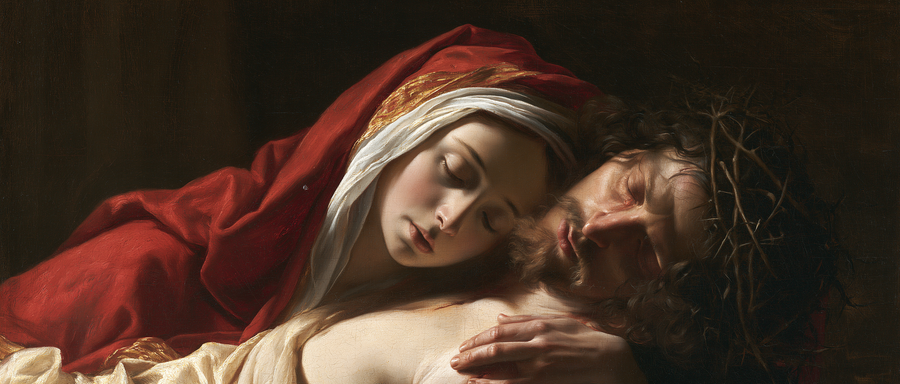 La Pietà - Psychological close-up view · Landscape n° 8