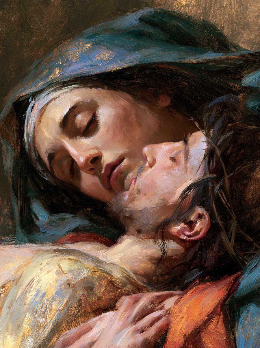 La Pietà - Psychological close-up view · Portrait n° 6