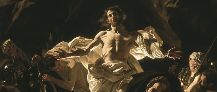 The Resurrection of Jesus Christ — Drapery before Awakening Eyes