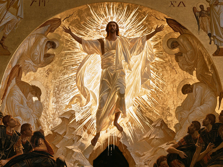 The Resurrection of Jesus Christ — Wings around Triumphant Day